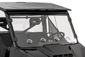 Segway UT6 Windshield - Front - Rough Country - Scratch Resistant - 4WD - 2025+ Segway UT6 Windshield - Front - Rough Country - Scratch Resistant - 4WD - 2025+
